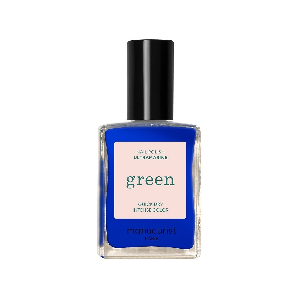 

Лак для ногтей green quick dry Manucurist, ultramarine, объем 15 мл