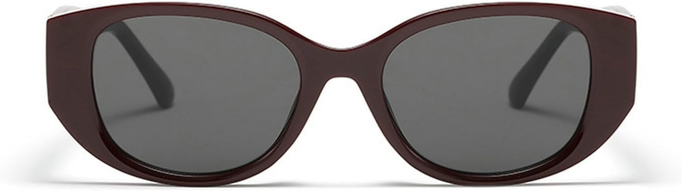 

Винтажные овальные солнцезащитные очки Laureles в стиле хип-хоп для мужчин, модные для активного отдыха и путешествий, маленькие очки «кошачий глаз» в стиле Y2K для женщин, C2