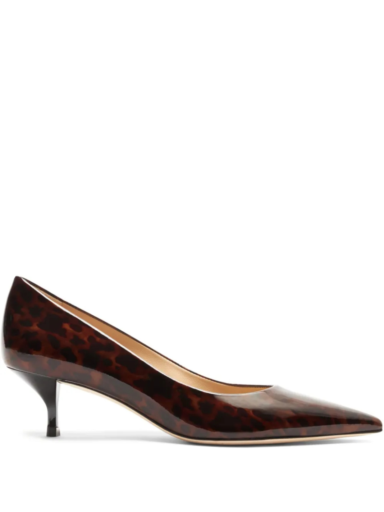 Stuart Weitzman 50 мм Power туфли, коричневый