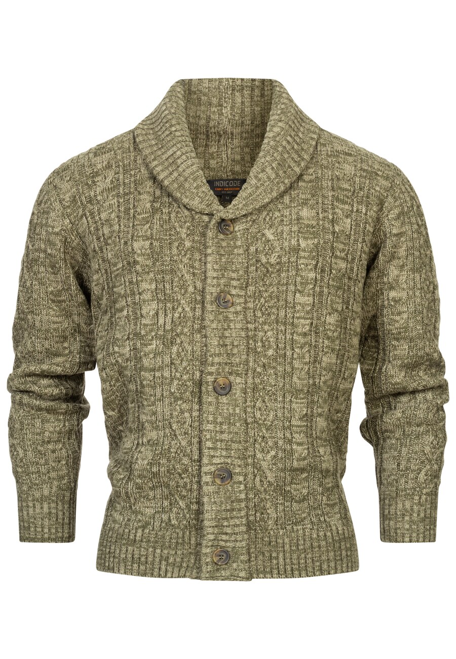 

Вязаный кардиган INDICODE JEANS Knit Cardigan Ilterly, зеленый