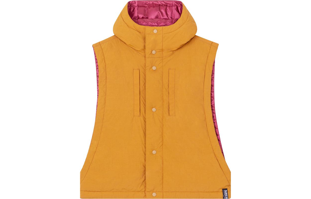 

MERRELL Женские жилеты цвета хаки с несъемным капюшоном, умеренная посадка, прочее