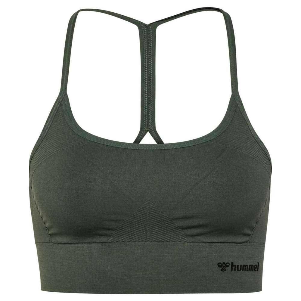 

Спортивный топ Hummel Tiffy Seamless, зеленый