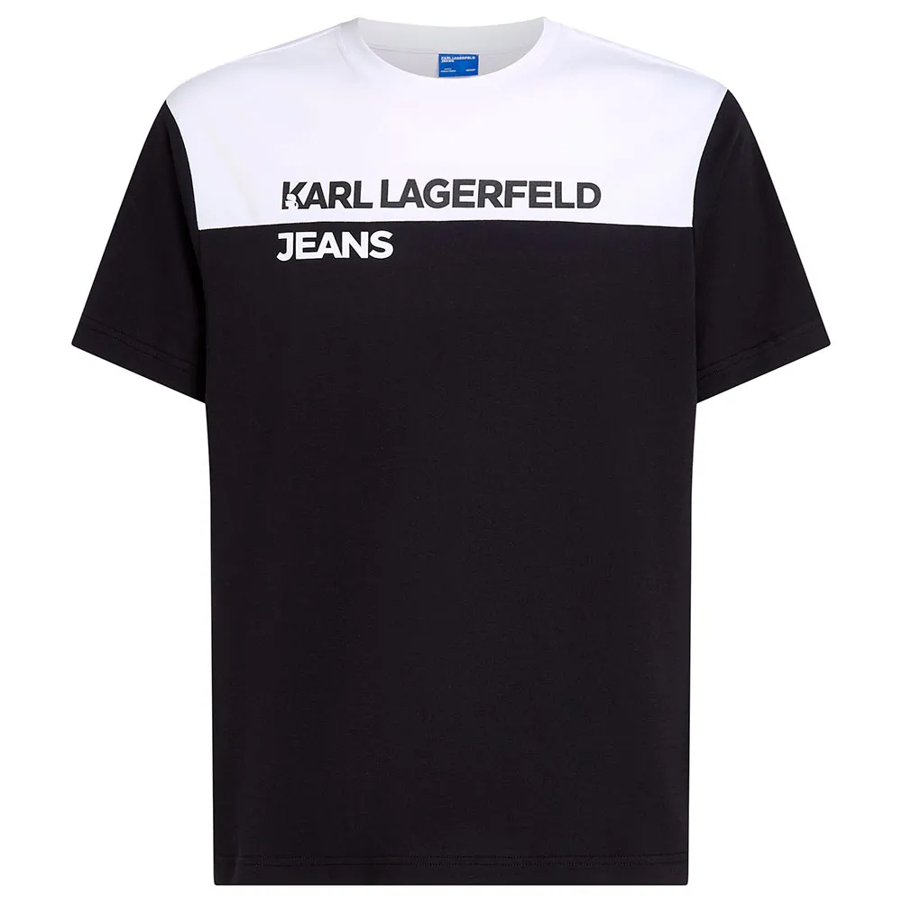 

Футболка Karl Lagerfeld Reg Blocked, черный