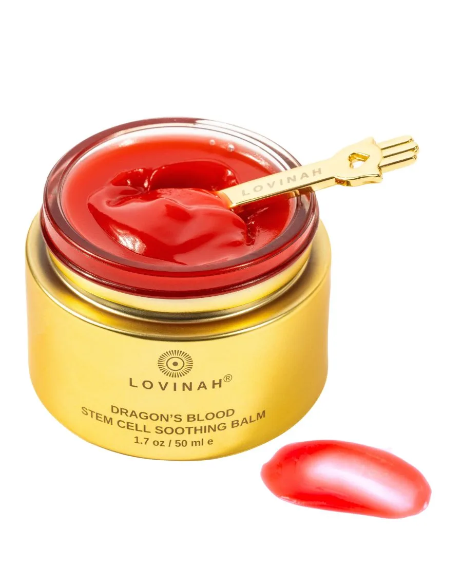 Средство для снятия макияжа Lovinah Skincare — Успокаивающий бальзам с экстрактом стволовых клеток драконовой крови и церамидами — фото 3