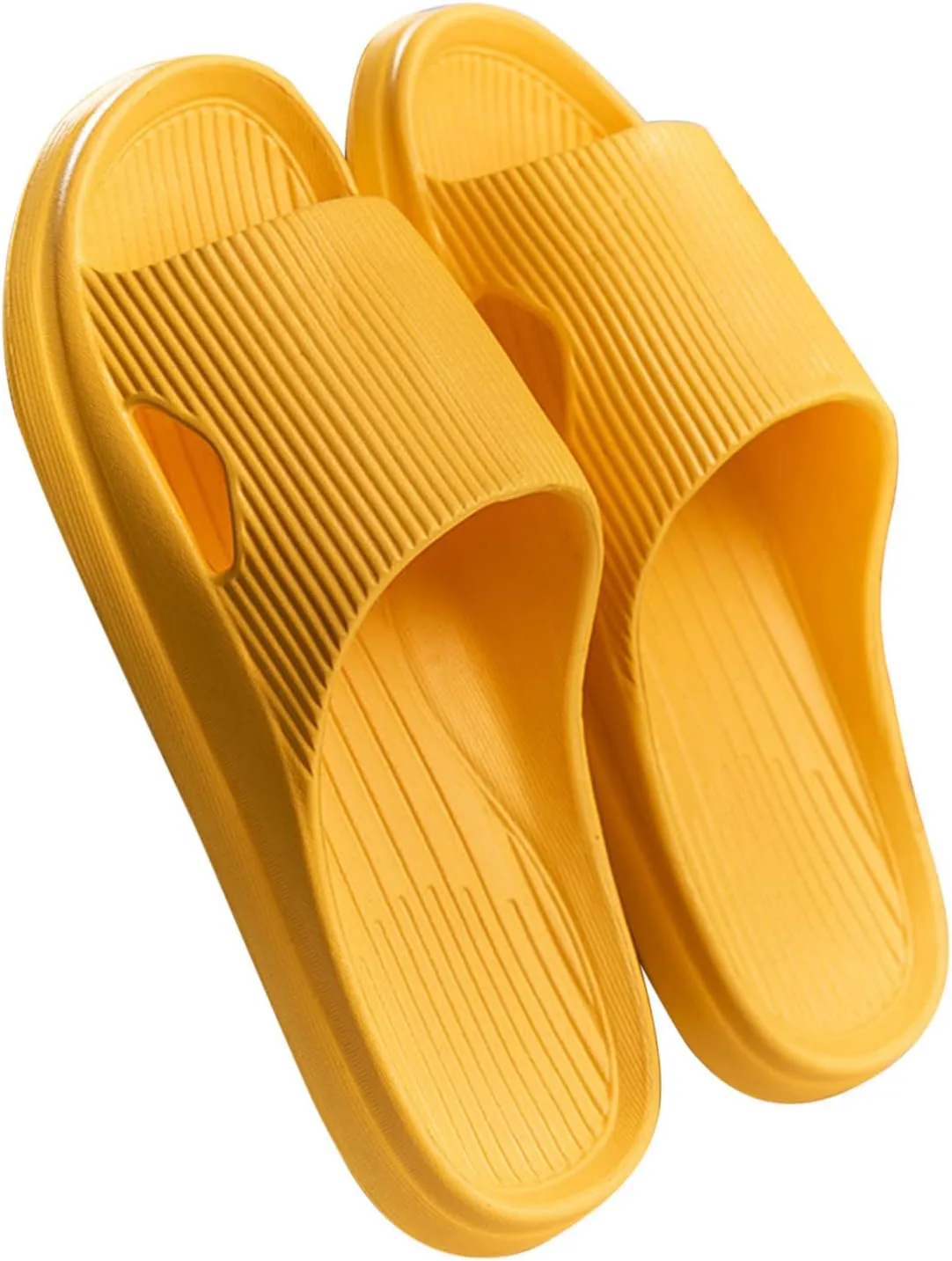 Тапочки Cozyslides унисекс Woxihuan, желтый