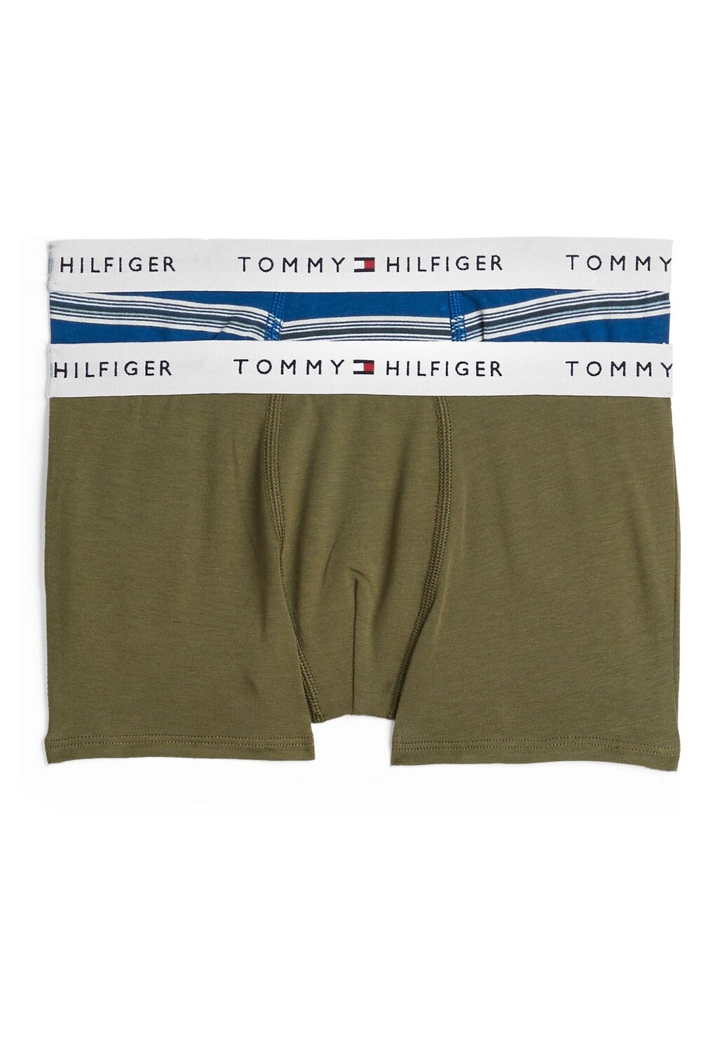 

Боксеры, 2 шт в упаковке Tommy Hilfiger, синий/зеленый