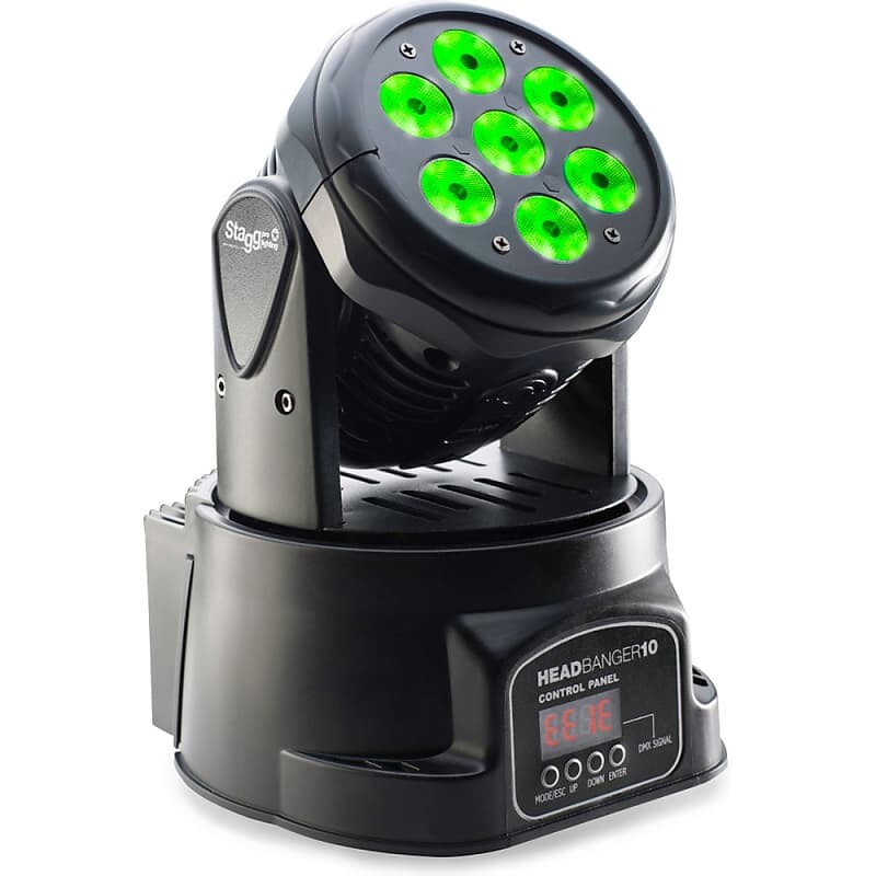 

Светодиодный светильник Stagg SLI MHW HB10-1 LED Head Banger Moving Head Light