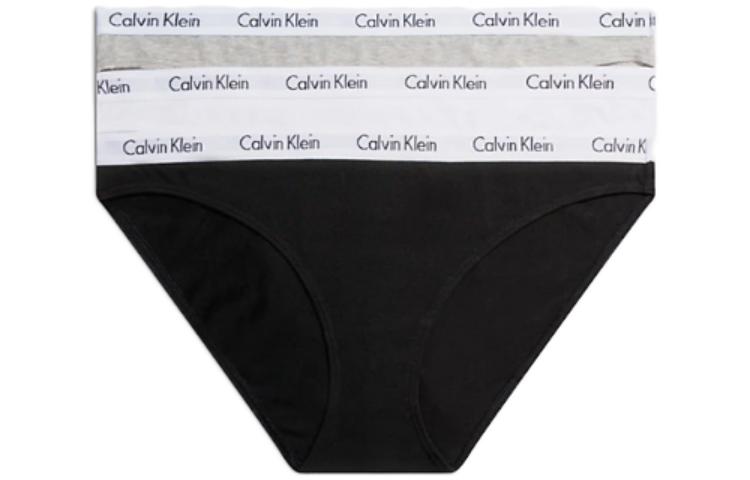 

Женские трусы 3 шт Calvin Klein, 3 pack (черный+белый+серый)