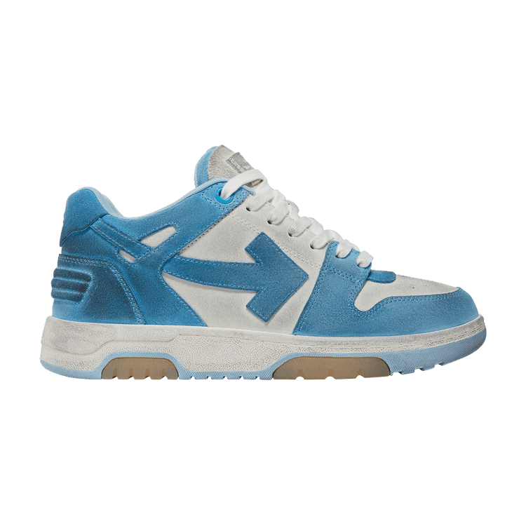 

Кроссовки Off-White Off-White Out of Office 'White Light Blue Suede', синий