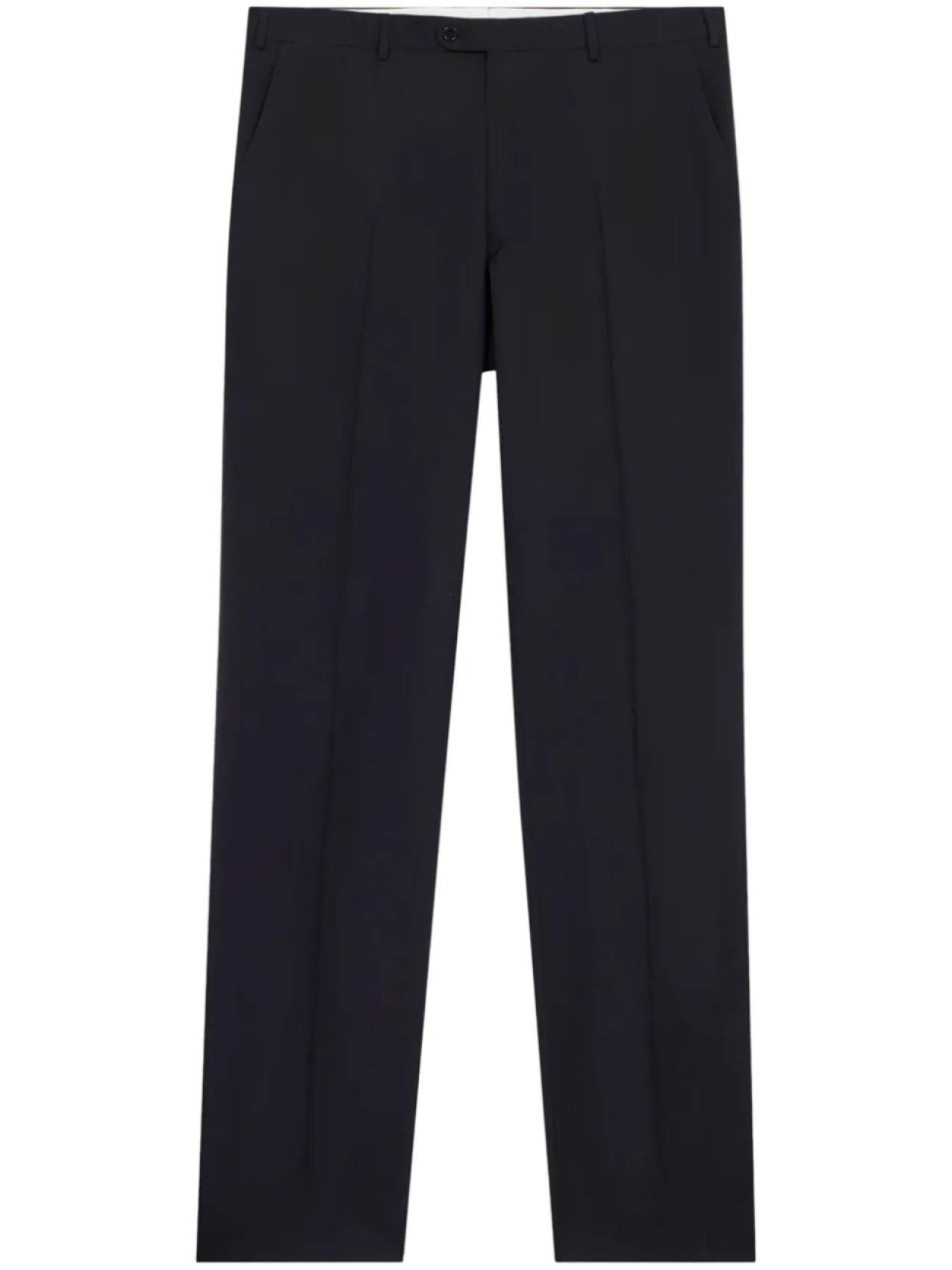 

Brooks Brothers брюки строгого кроя со складками, синий