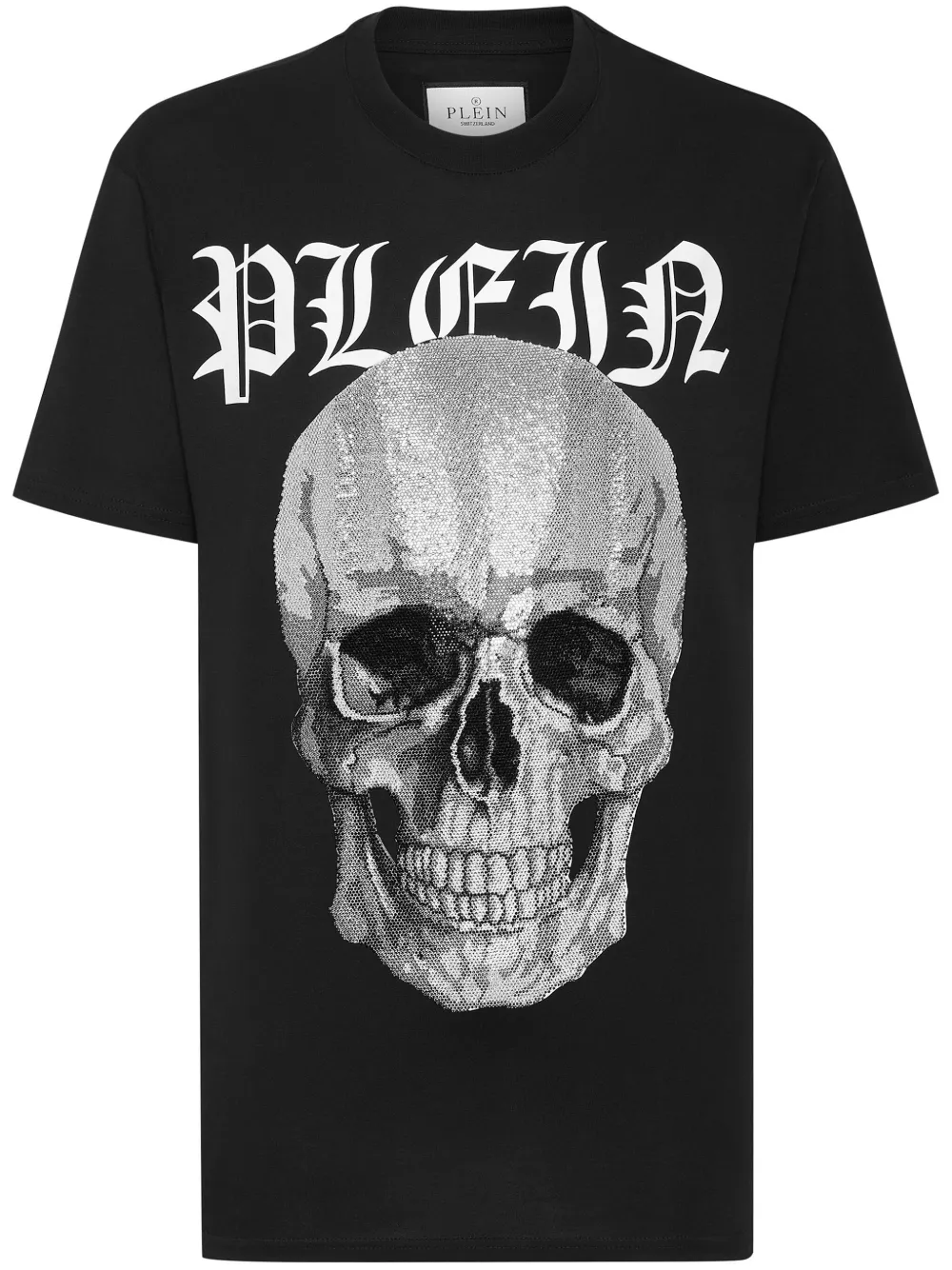 

Футболка с кристаллами Philipp Plein, черный