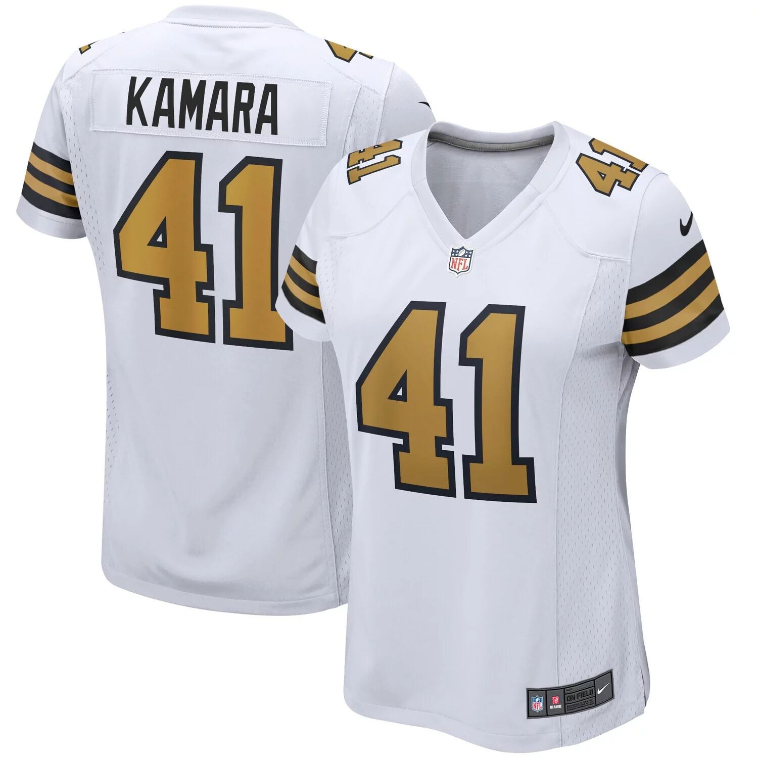 

Женская белая майка Nike Alvin Kamara New Orleans Saints Alternate Game Player Nike, Белый, Женская белая майка Nike Alvin Kamara New Orleans Saints Alternate Game Player Nike