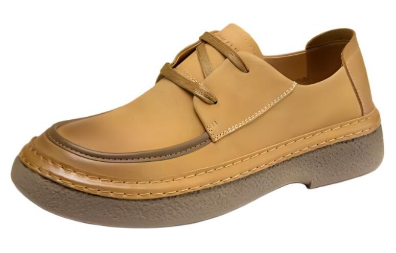 

Туфли Men"s Casual Men Low-Top Yellow Aokang