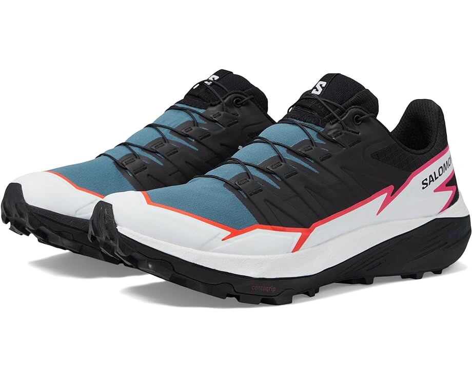 

Кроссовки Salomon Thundercross, цвет Black/Bering Sea/Pink Glo