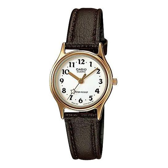 

Часы CASIO Quartz Watch Antimagnetic Leather Strap