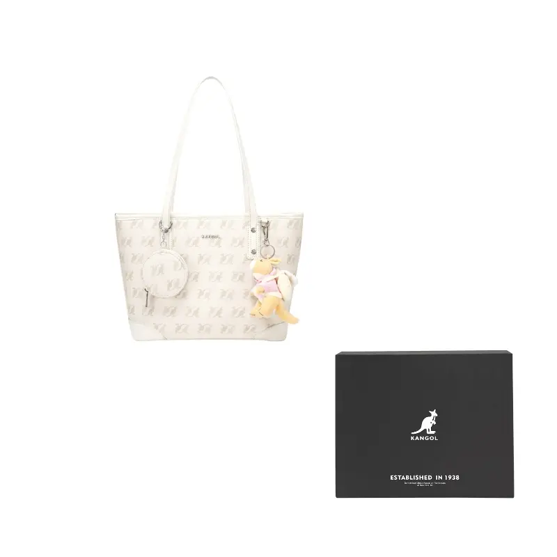

KANGOL Сумка-шоппер из ПВХ, средняя женская наплечная сумка мультиколор