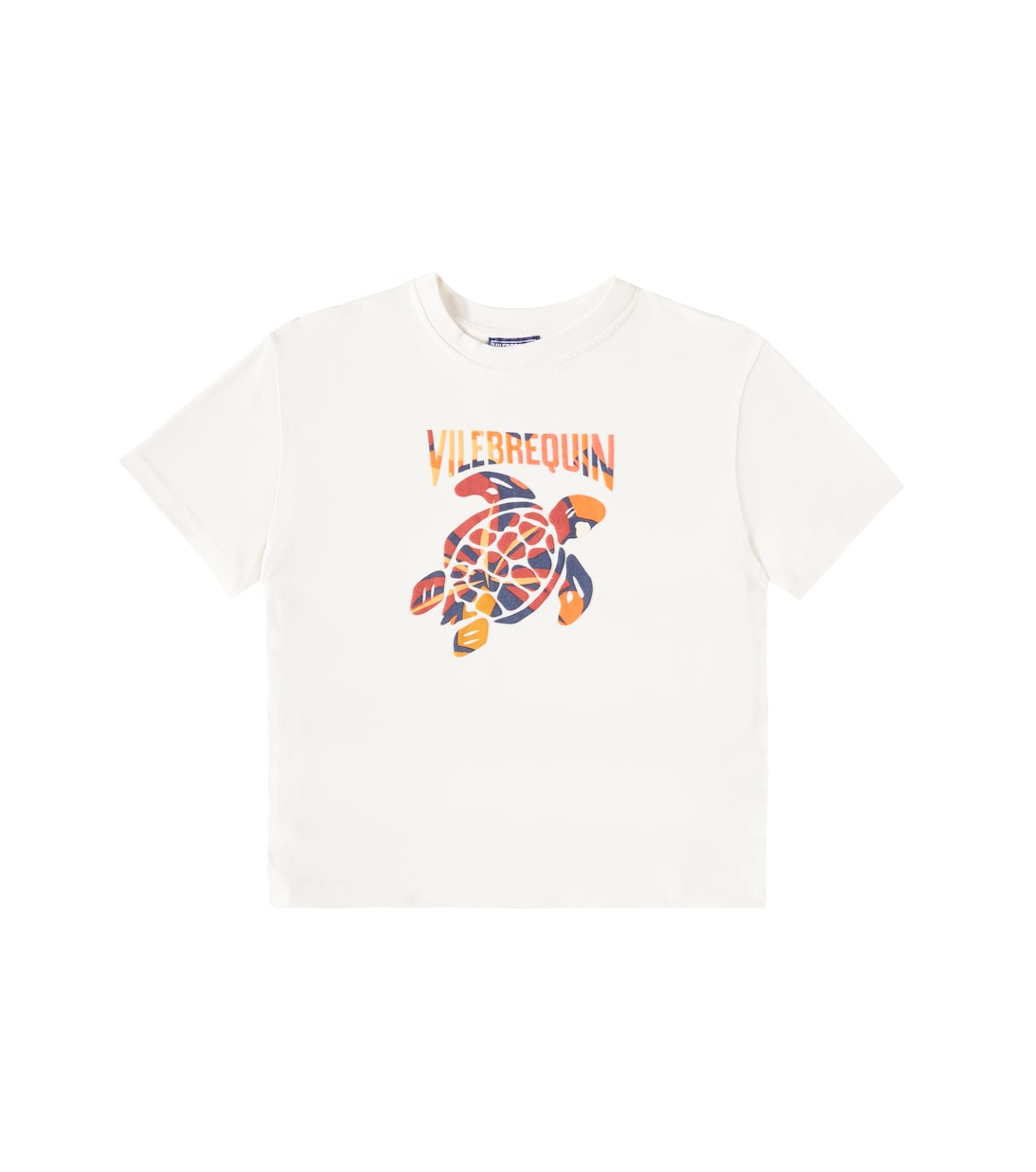 

Футболка хлопковая Gabin logo Vilebrequin Kids, Off - White