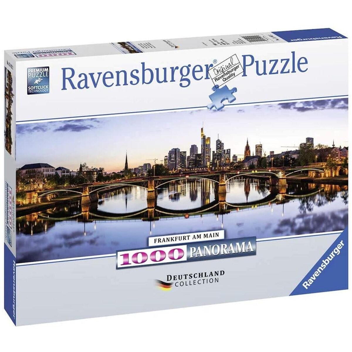 

Пазл Ravensburger, Панорама Франкфурта, 1000 шт.