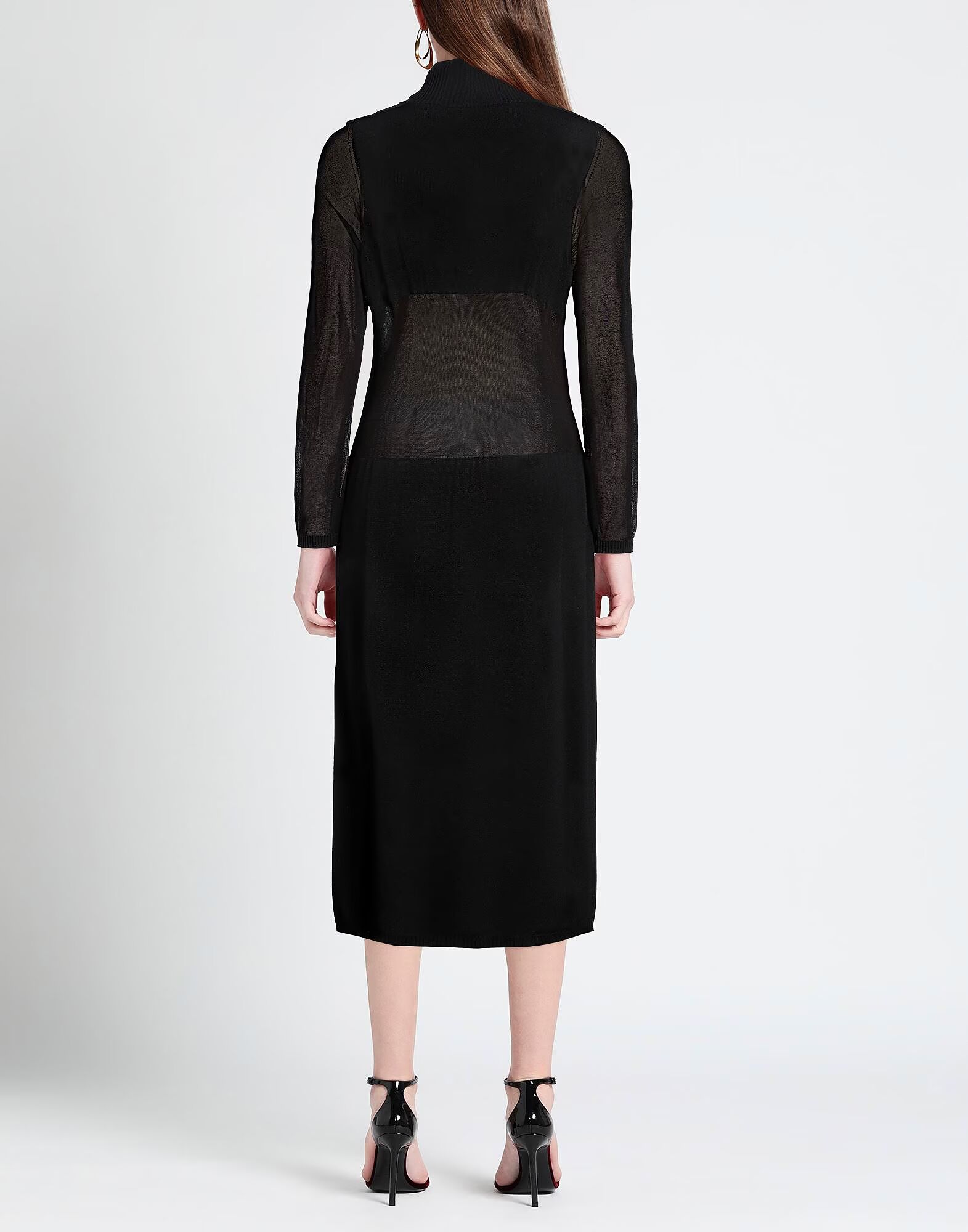 Платье миди Max Mara, черный — фото 3