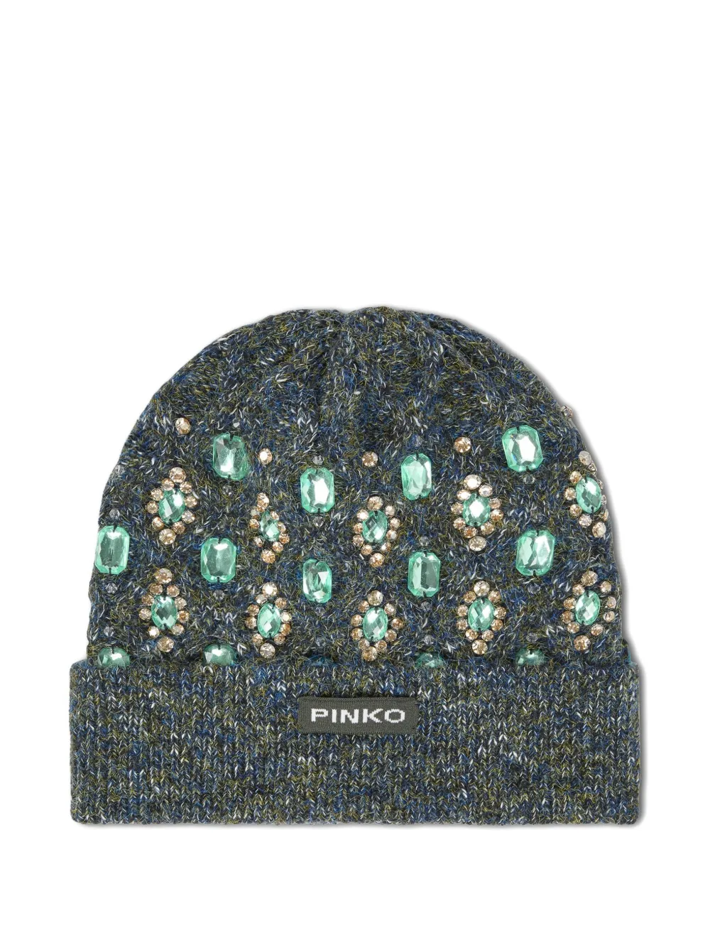 

Декорированная шапка бини PINKO, серый