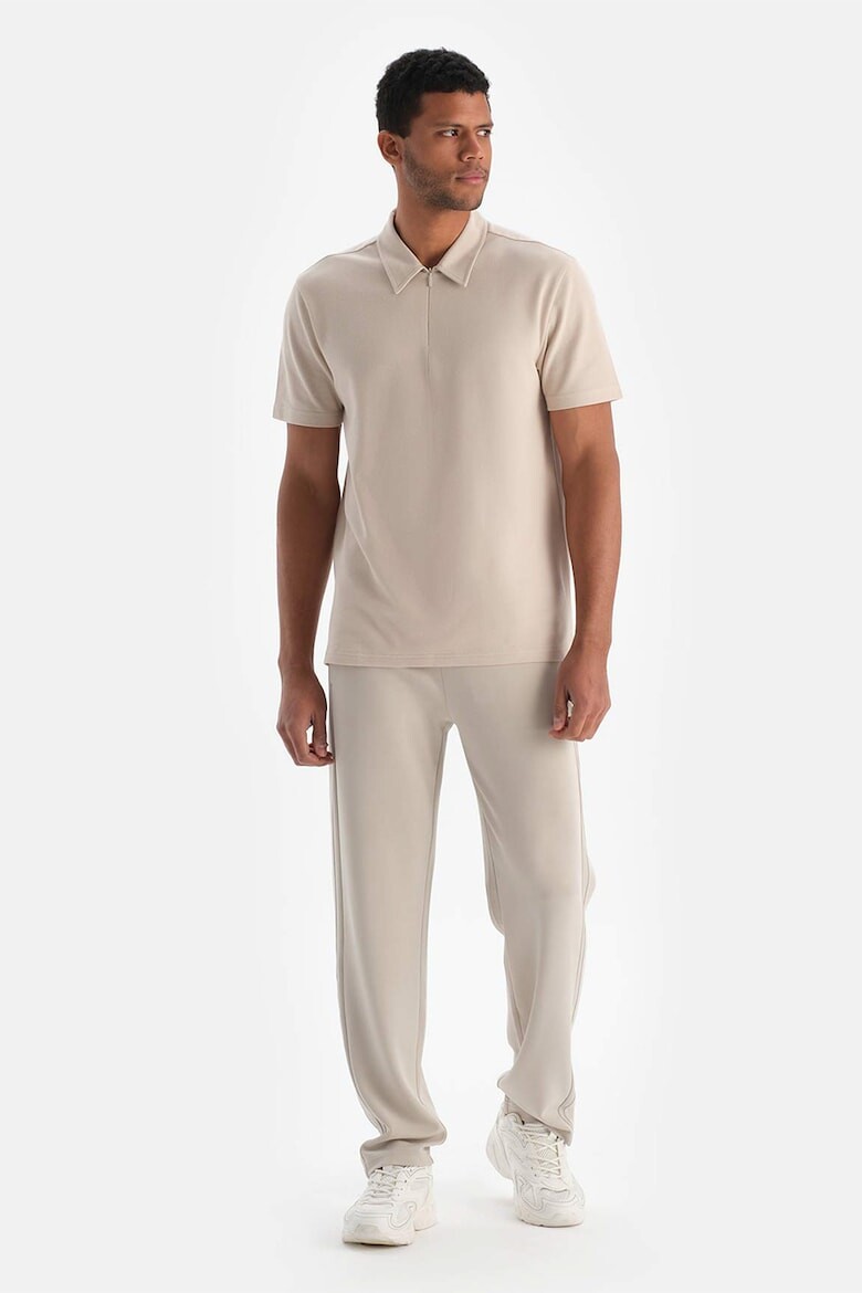 

Футболка с короткой молнией Dagi, бежевый