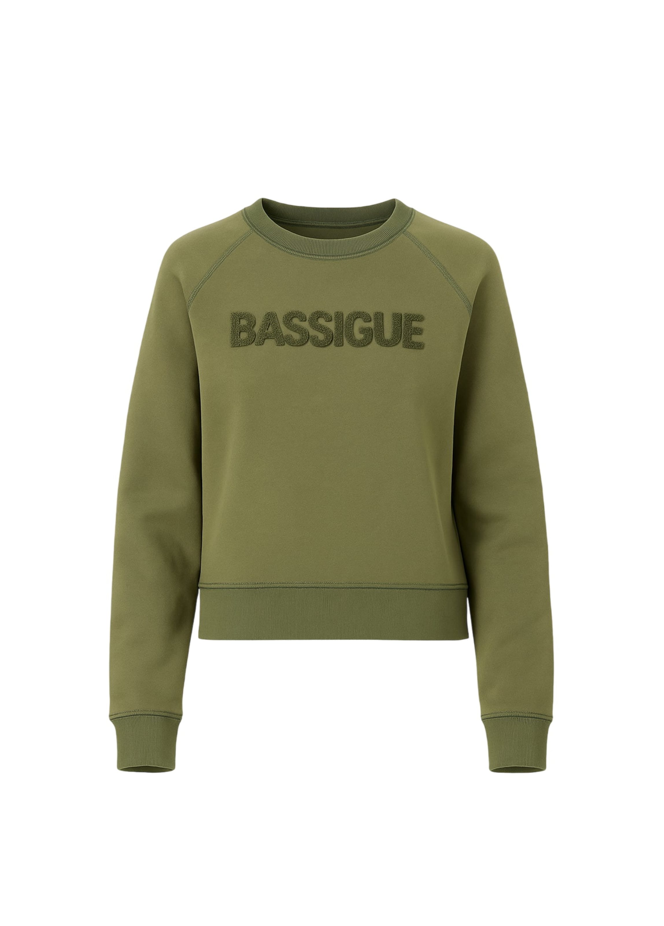 

BASSIGUE Свитшот в цвете Grass Green
