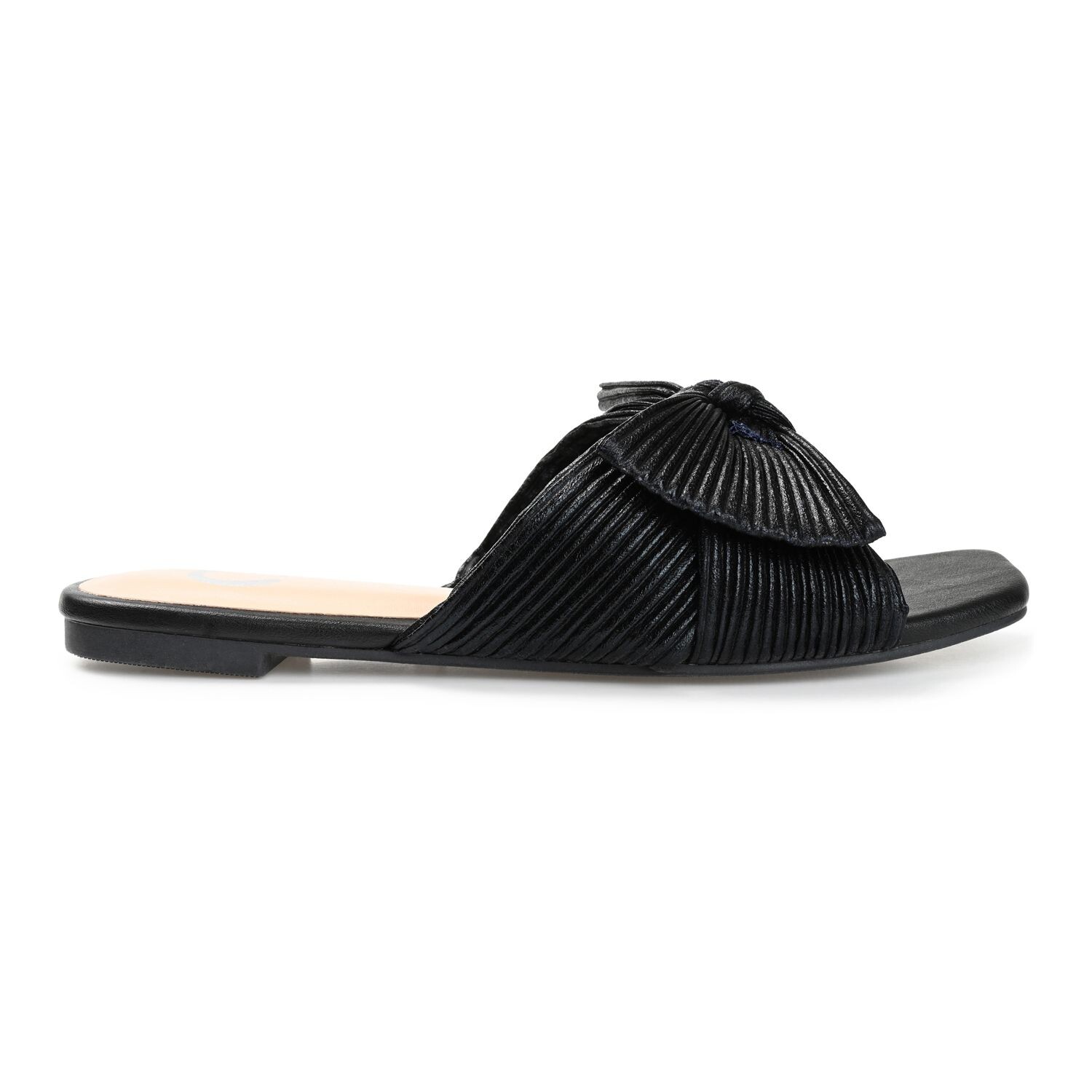 Женские шлепанцы из пеноматериала Journee Collection Serlina Tru Comfort Foam Journee Collection, черный