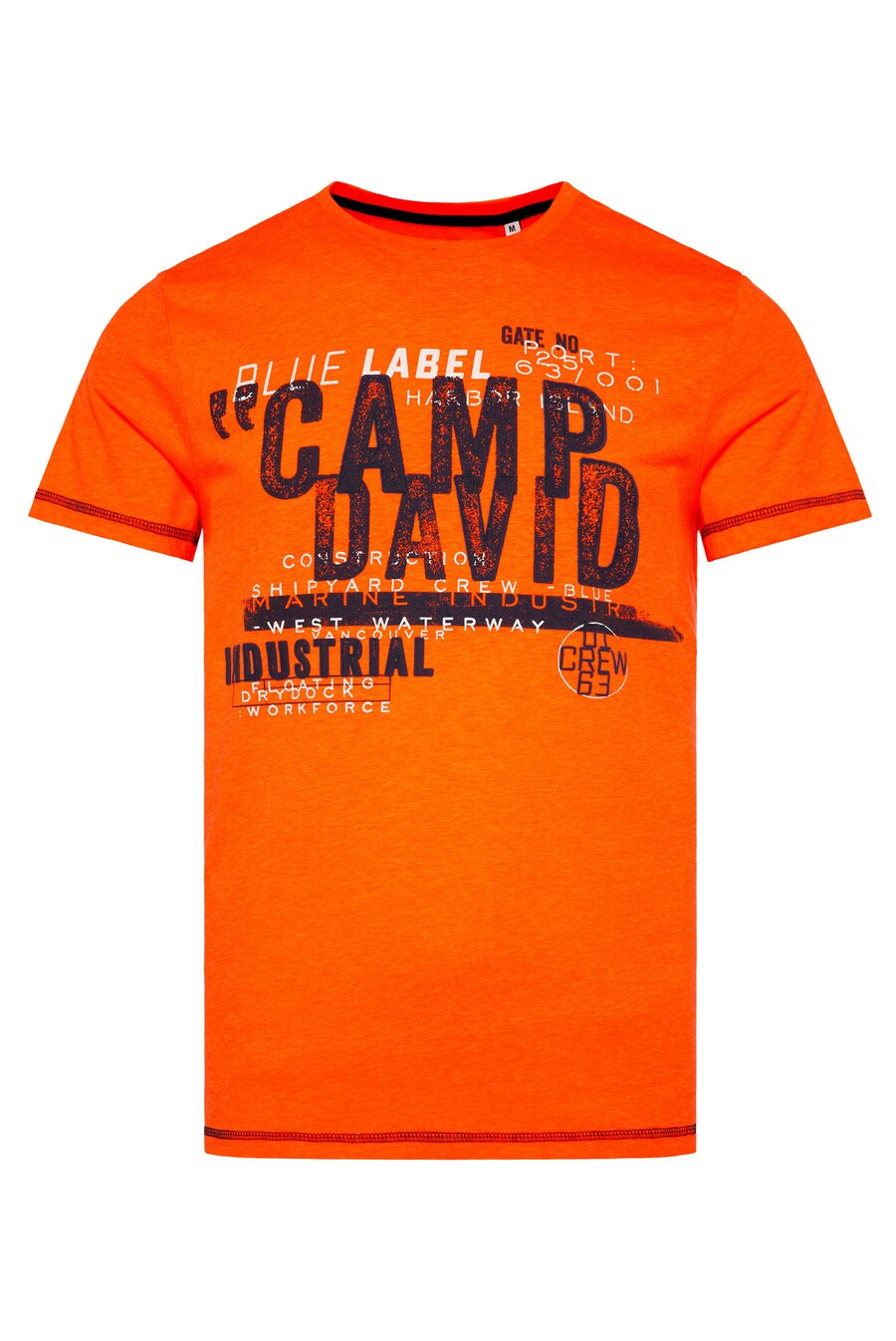 

Классическая футболка CAMP DAVID Shirt, цвет dark orange
