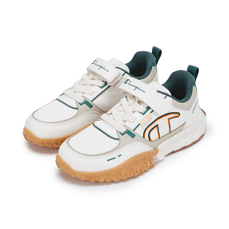 Champion Kids Износостойкие детские низкие кроссовки Dark White Kids' — фото 3