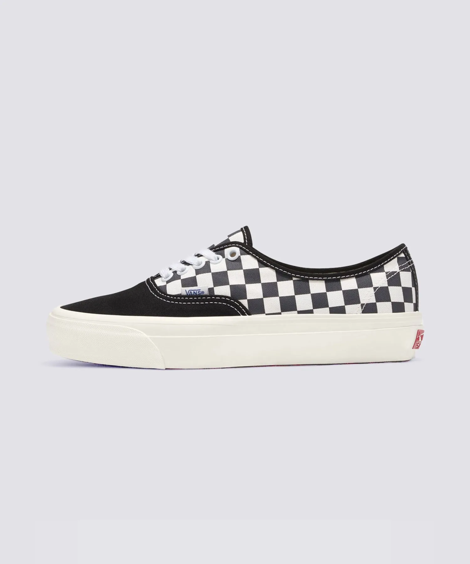 Унисекс кеды VANS Authentic 44 CHECKERBOARD чёрно-белые