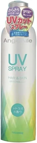Солнцезащитный спрей SPF 50+ Anjewel с цитрусовым ароматом, 200 г