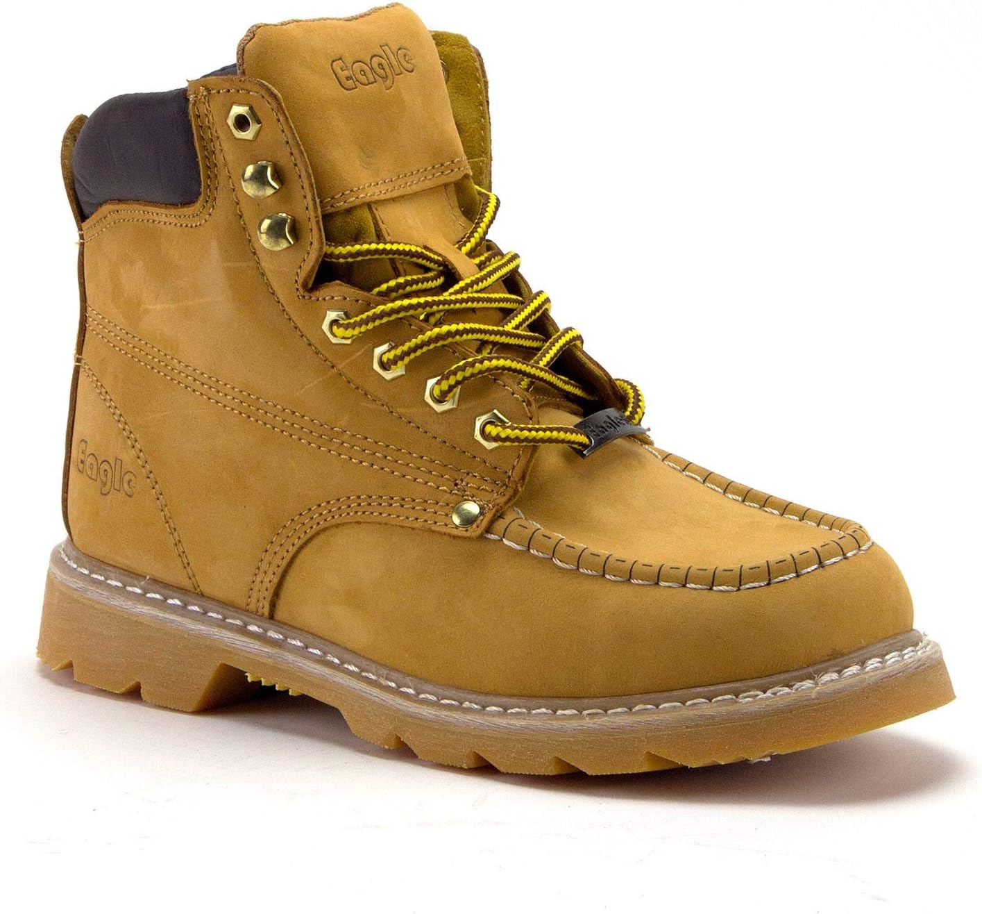 

Мужские ботинки Jazam из натуральной кожи, водоотталкивающие, с высокой голенью для безопасности Jazame, Tan