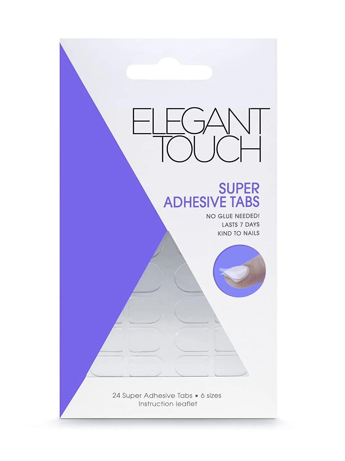 Супер клейкие подушечки Elegant Touch для ногтей Elegant Touch