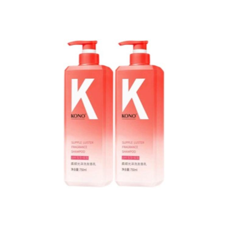 

Шампунь Kali Scent для контроля жирности и удаления перхоти, лечение перхоти, уход за волосами, 500мл*2 KONO