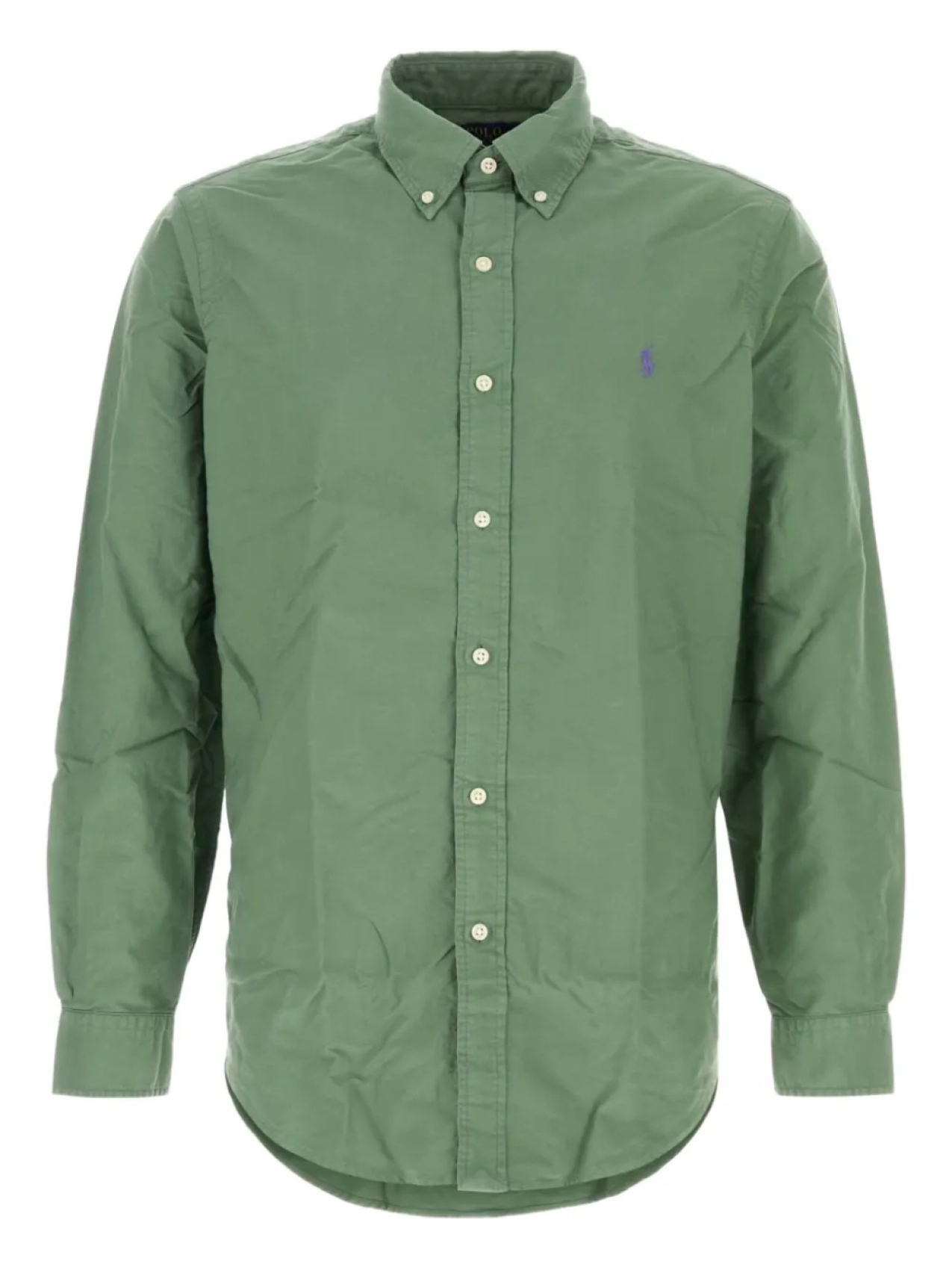 

Рубашка Polo Ralph Lauren из хлопка Оксфорд, зеленый