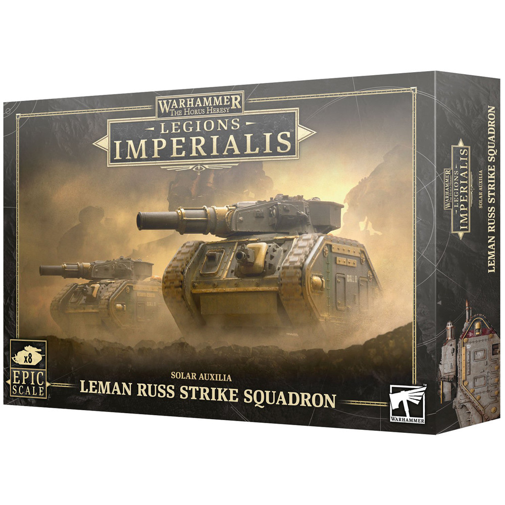 

Миниатюра Games Workshop Legions Imperialis: Solar Auxilia - Leman Russ Strike Squadron