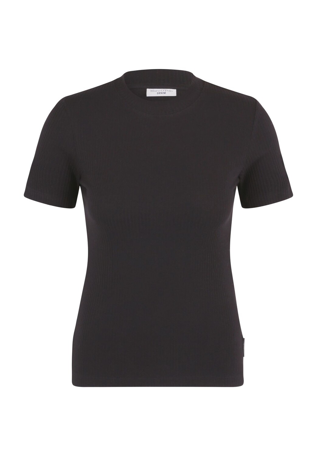 

Футболка, круглый вырез, однотонная, женская Marc O'Polo DENIM, черный