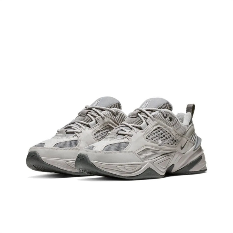 M2K Tekno дышащие низкие детские повседневные кроссовки Nike, серый — фото 2