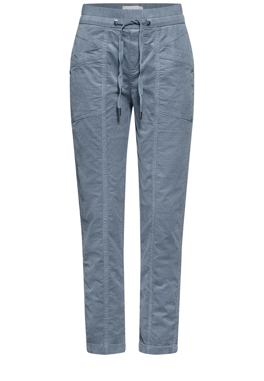 

Вельветовые брюки STREET ONE Regular Pants, синий
