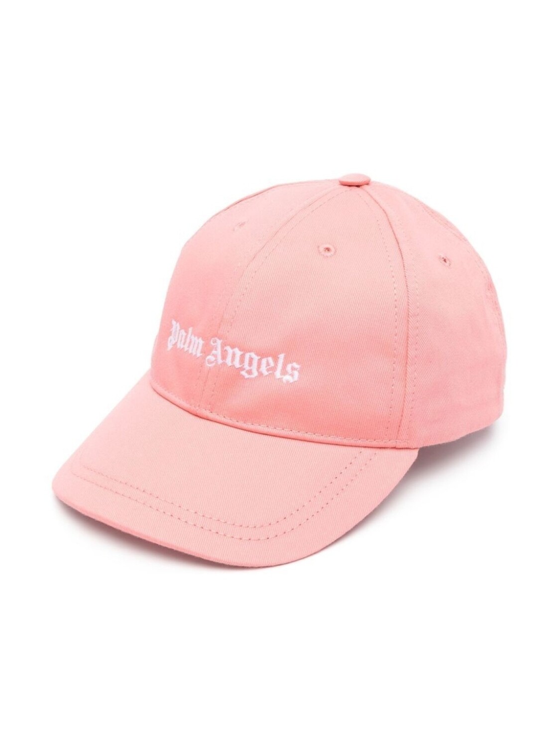 

Palm Angels Kids кепка с вышитым логотипом, розовый