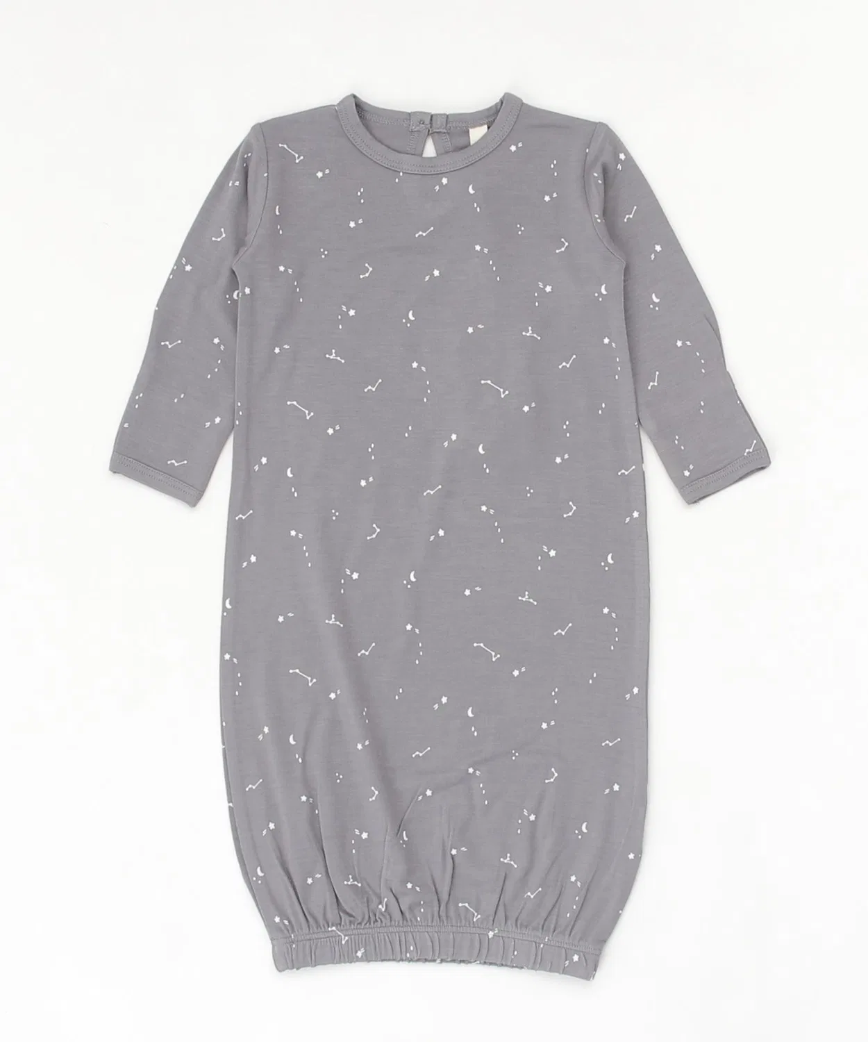 Детский халат Quincy Mae Bamboo Baby Gown из вискозы с эластаном, цвет тёмно-синий