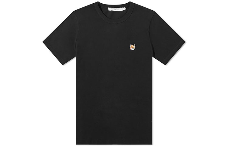 

Футболка Maison Kitsuné с нашивкой Fox Head Maison Kitsune, черный