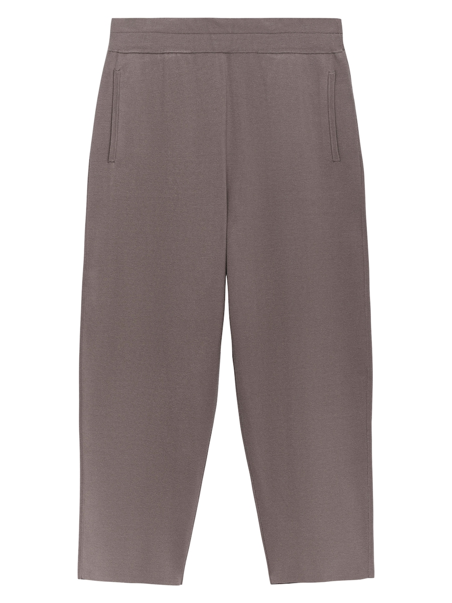 

Брюки свободного кроя Adolfo Dominguez, серо-коричневый