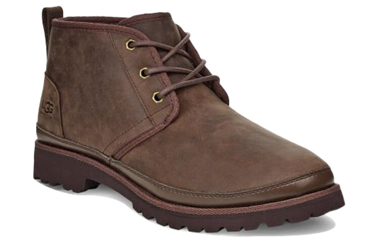 Ботинки мужские Ugg классические деловые, темно-коричневый — фото 3