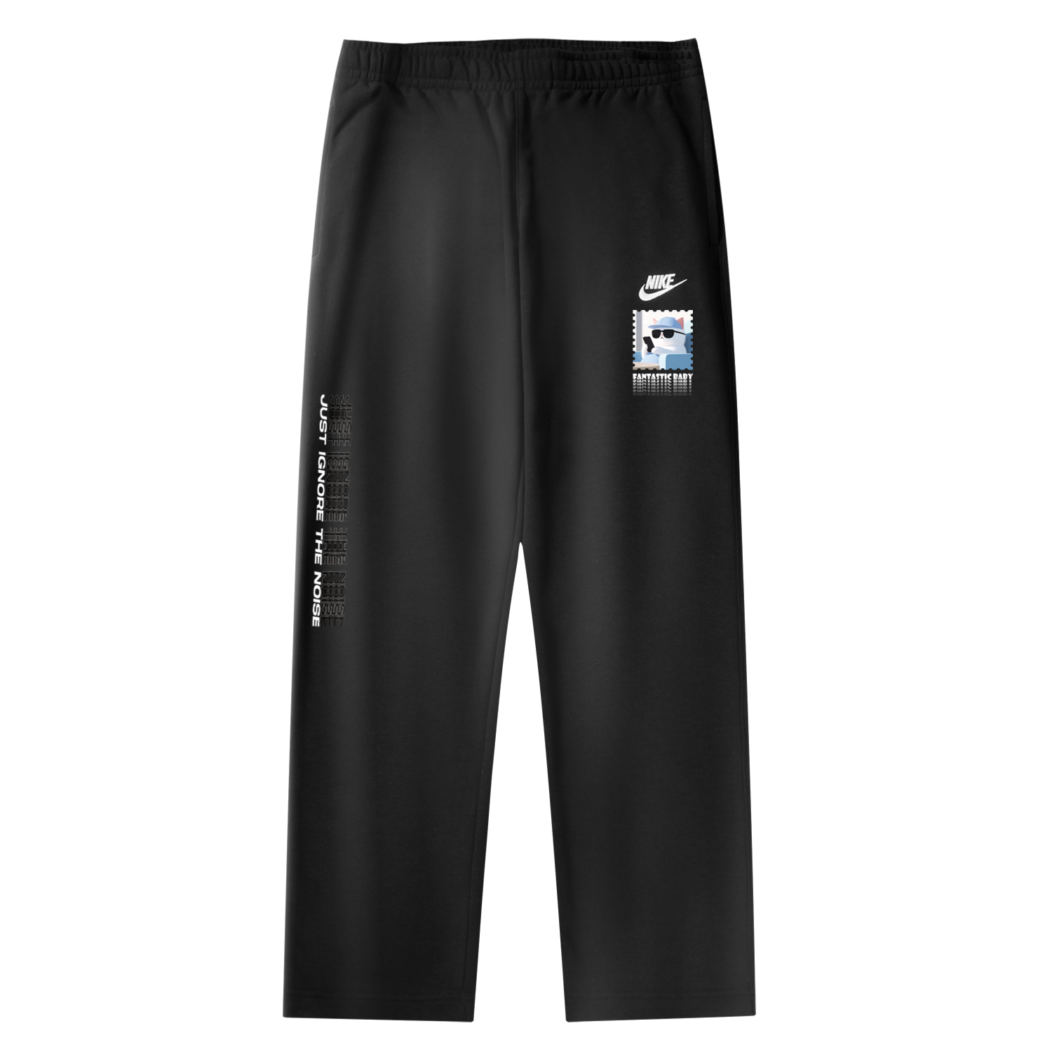 

Nike Мужские и женские спортивные штаны M Nsw Club Pant Oh Ft Knitted черный