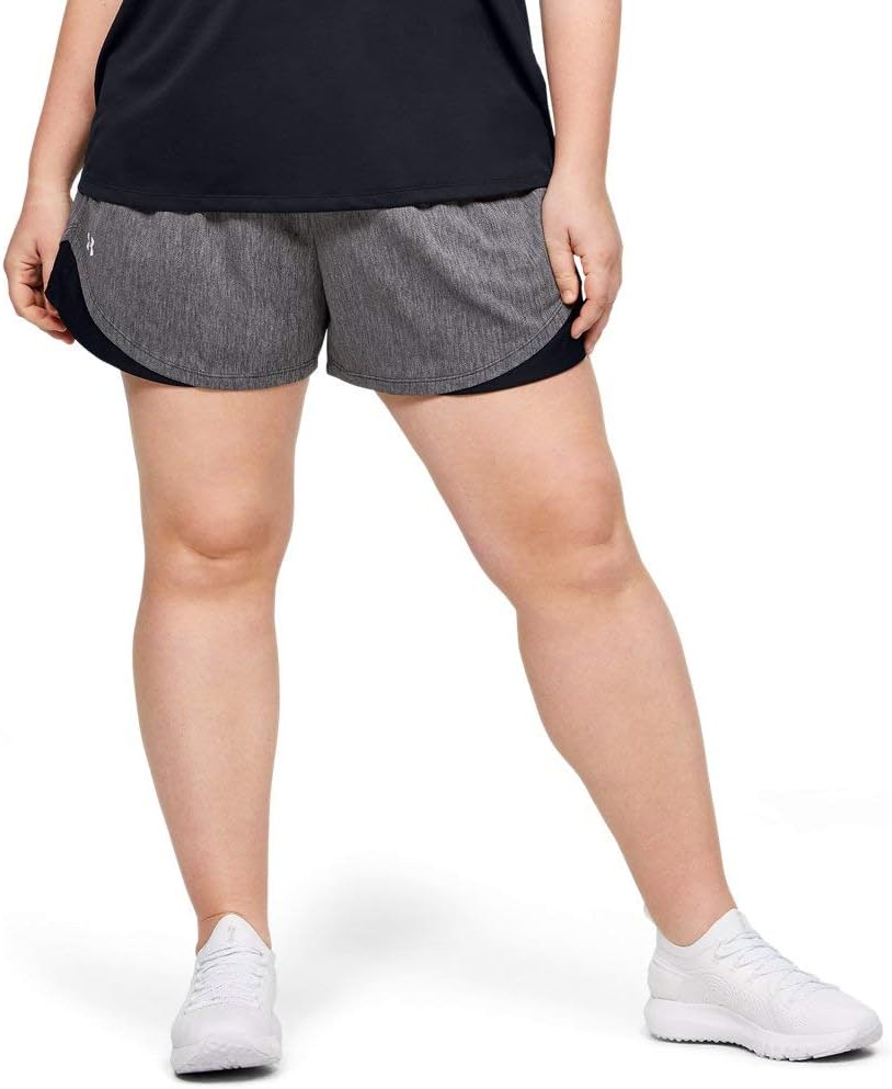 

Женские шорты Under Armour Play Up Twist 3.0, Black/ Black