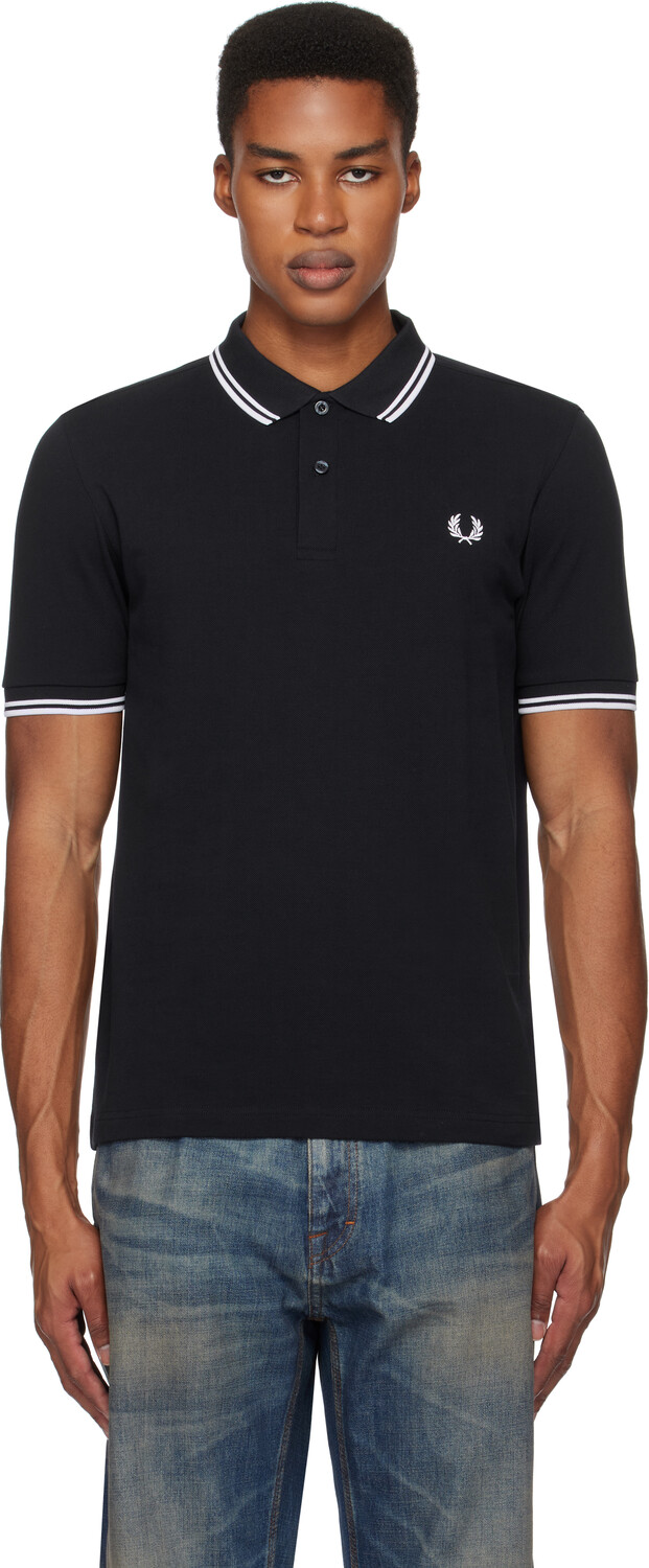 

Поло Navy Twin Tipped Fred Perry