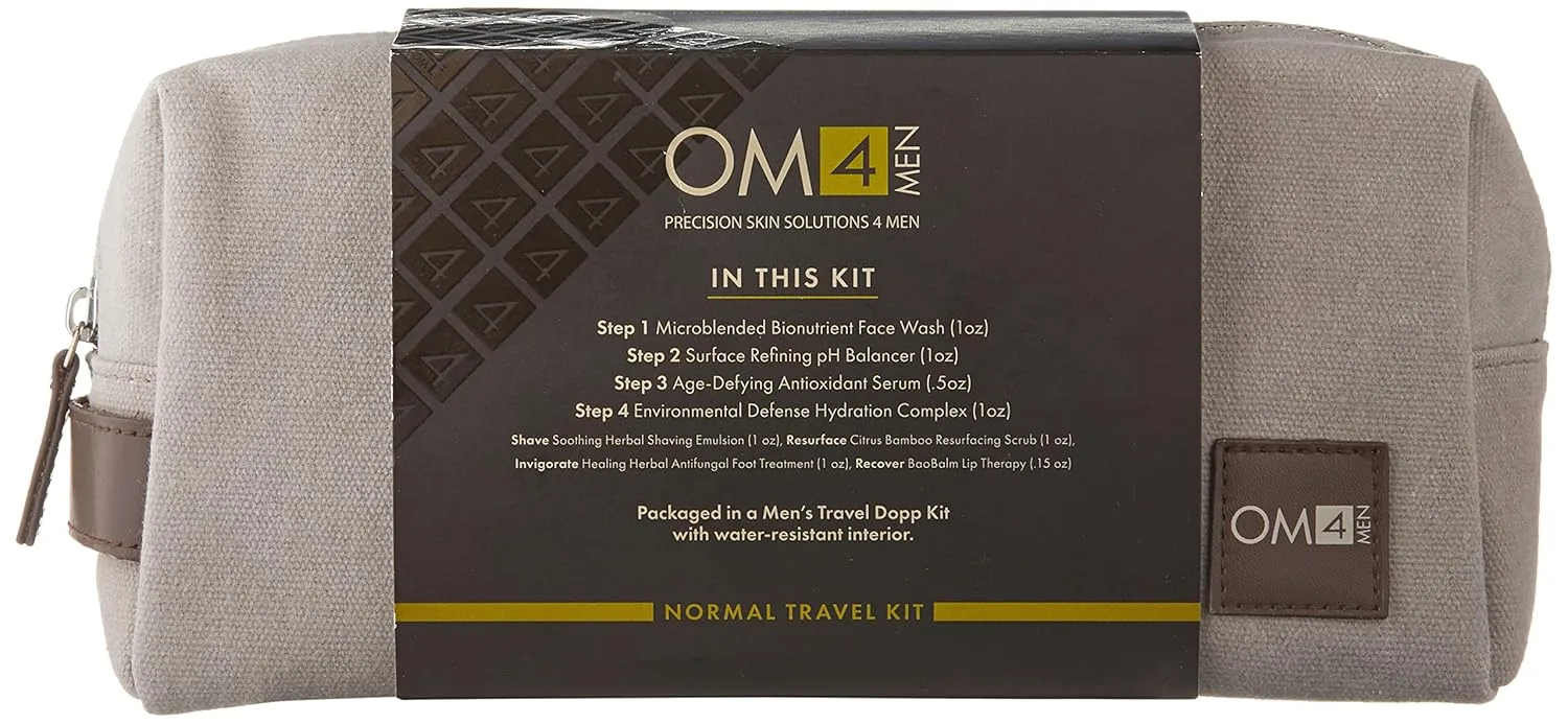 Органический мужской OM4 Normal Travel Starter 4-Step RegiMEN - 4 шт. Organic Male, Red — фото 2