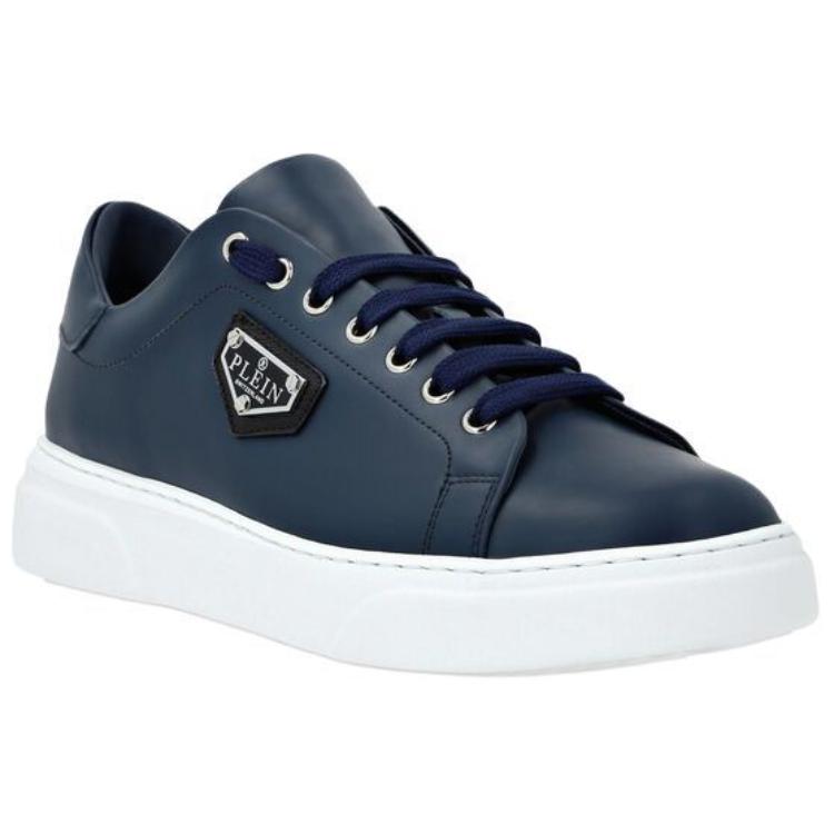 PHILIPP PLEIN Кроссовки Lo Top Iconic Plein Low top Skateboard Unisex Blue — фото 4