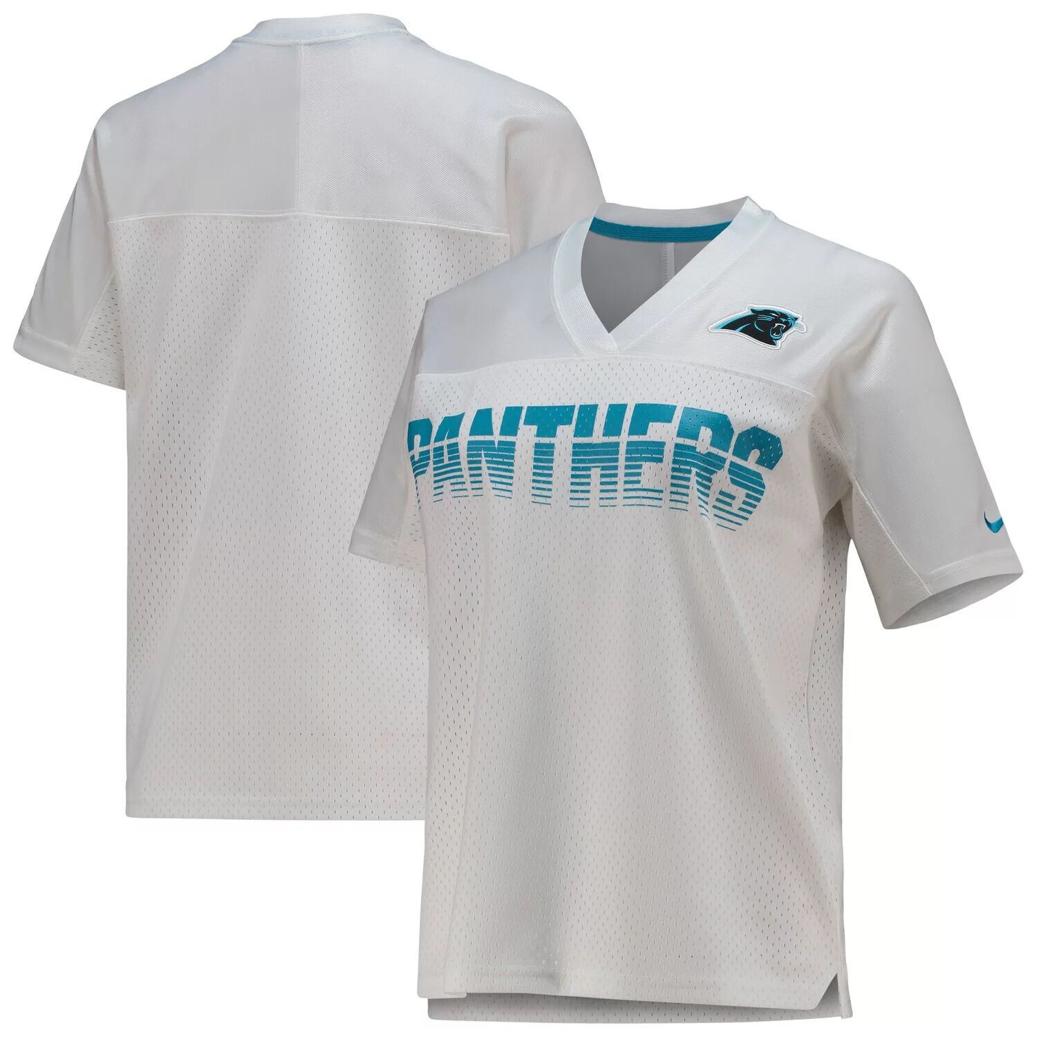 

Женский джерси Nike White Carolina Panthers Fan Replica Nike